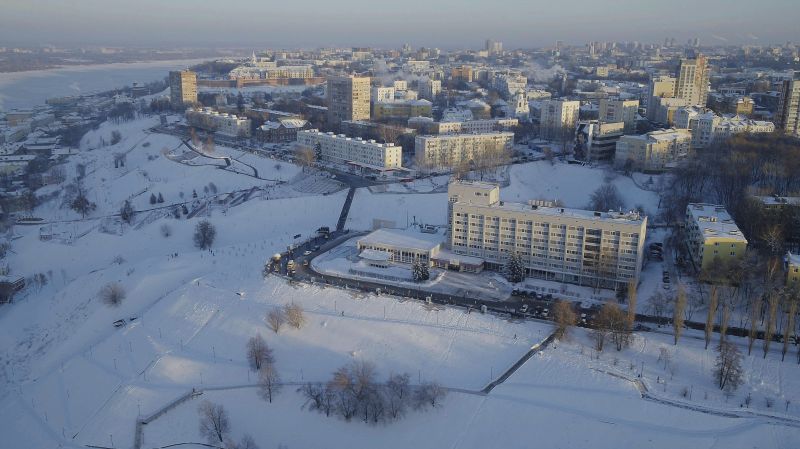 Внешний вид. Фото с дрона.