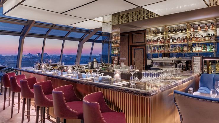 Панорамный ресторан Bellevue