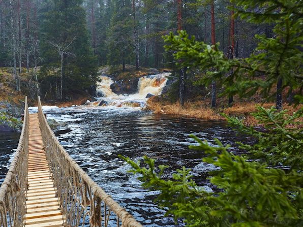 Рускеальские водопады