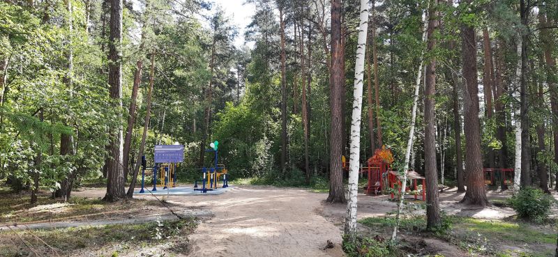 Воркаут и детская площадка