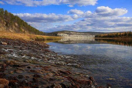 Сплав и рыбалка на реке Амга