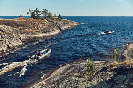 Релакс на Ладоге: на моторафтах по Ладожским шхерам
